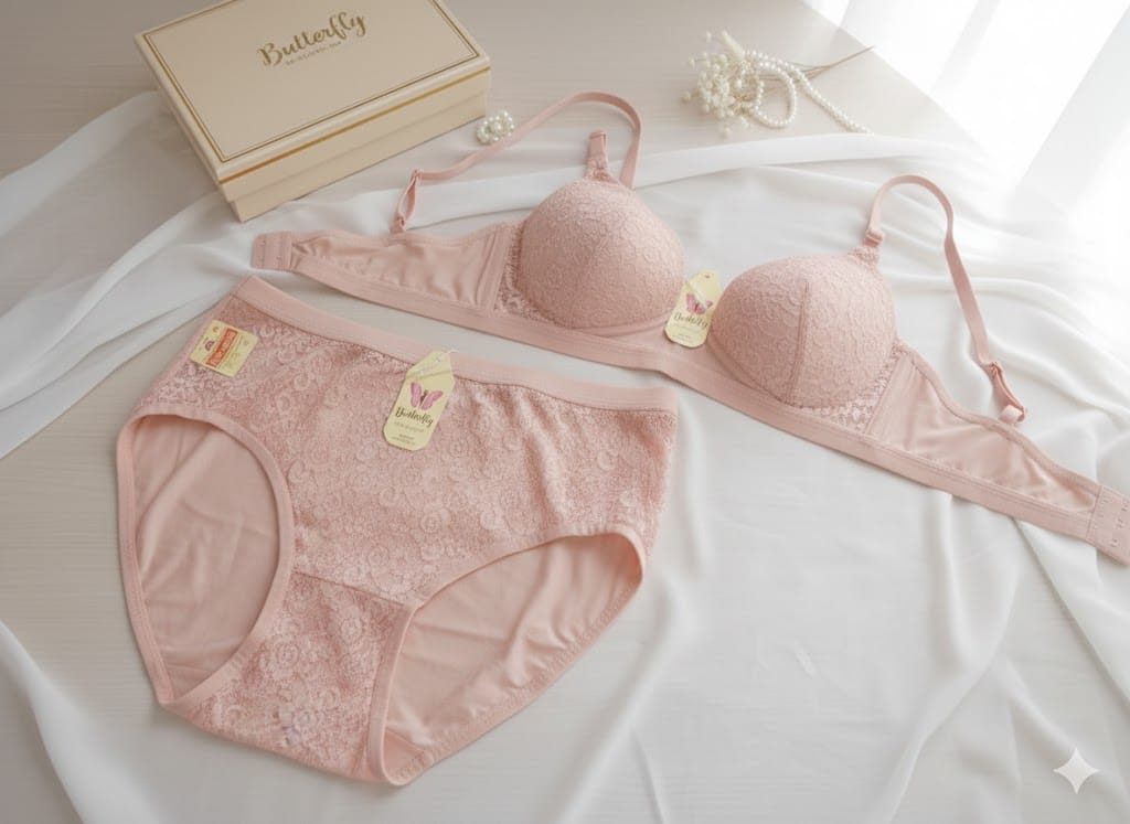 Butterfly Bra and Panty Set