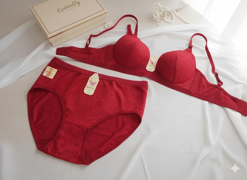 Butterfly Bra and Panty Set