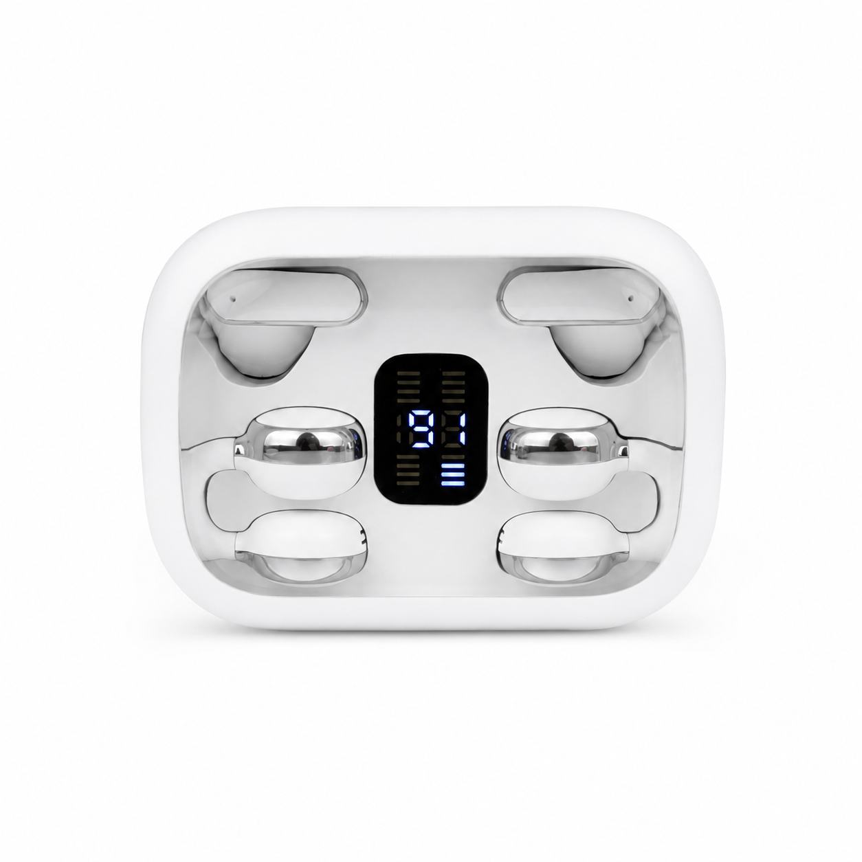 Q10 HiFi Stereo Sports Noise Reduction Earbuds – 4-in-1 Couple Earbuds - Image 3
